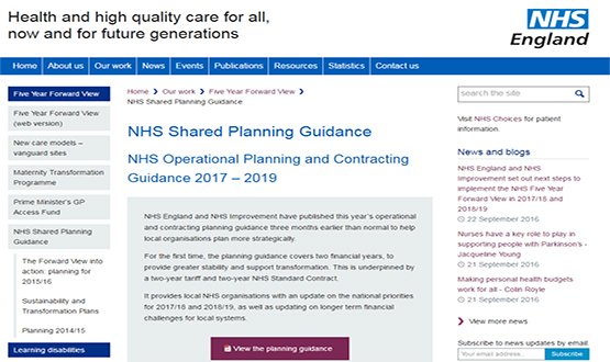 NHS ‘to do’ list puts IT and funding focus on STPs
