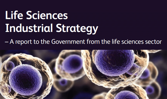 Life Sciences Industrial Strategy front cover