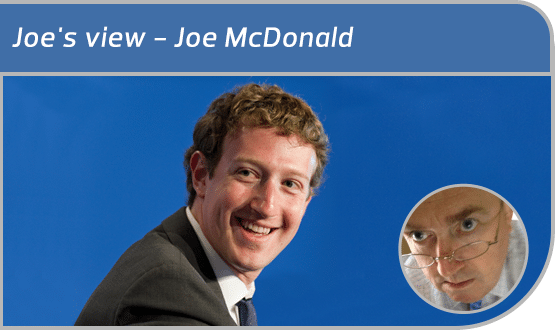 Joe's view - Mark Zuckerberg
