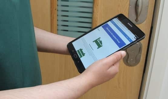 The new Digital Ward mobile app being used at at Birmingham and Solihull Mental Health trust