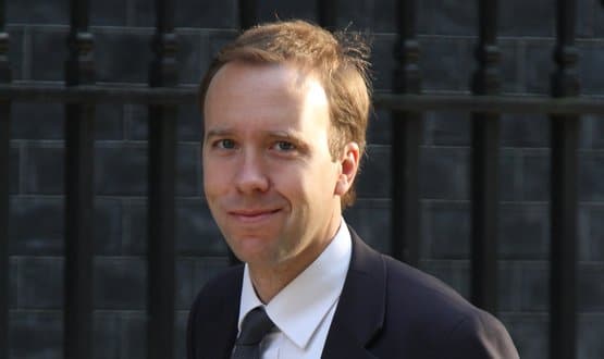 Matt Hancock named as health secretary in cabinet reshuffle