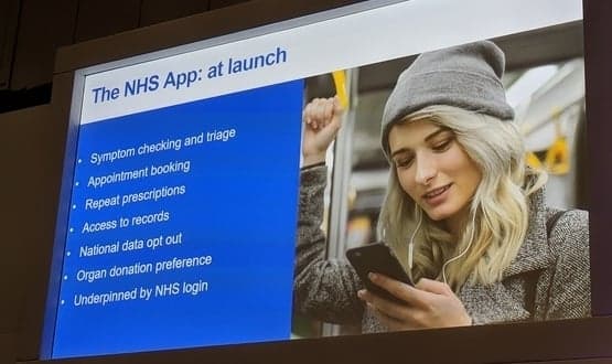 The NHS app will offer a range of features at launch, so claims NHS England