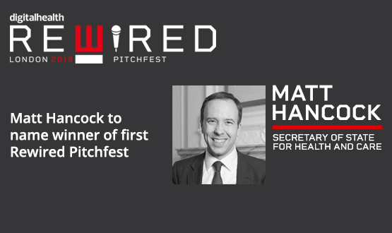 Matt Hancock to name winner of first Rewired Pitchfest