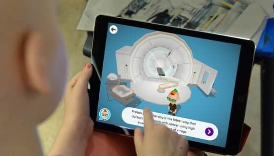 How a daughter’s cancer treatment inspired an interactive app for sick kids