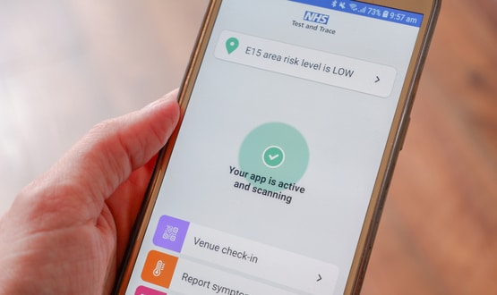 NHS Covid-19 app to share user’s venue check-in data