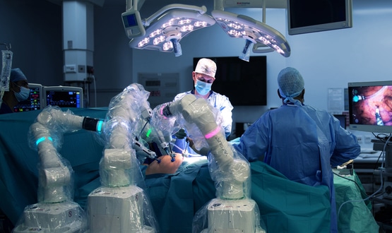 Next-generation Versius surgical robots introduced at Frimley Health