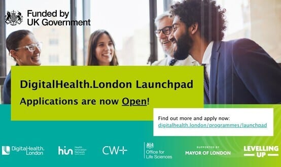DigitalHealth.London Launchpad announcement