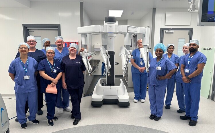 Sheffield Teaching Hospitals’ robot enables less invasive prostate surgery